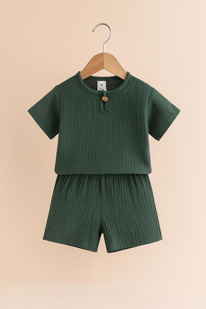Sommer-Set für Babys & Kleinkinder – Zweiteilig aus Musselin