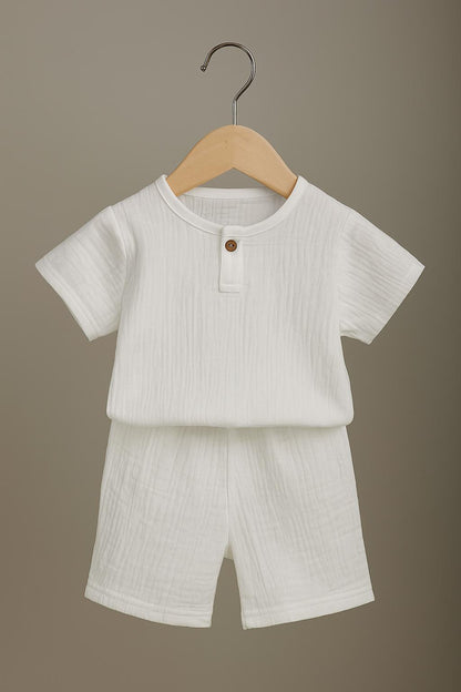 Sommer-Set für Babys & Kleinkinder – Zweiteilig aus Musselin